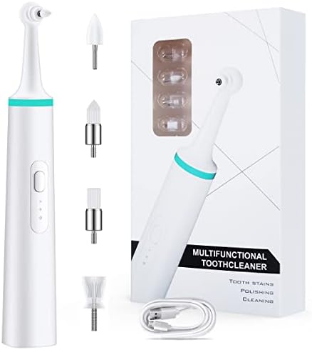 Pulidor eléctrico de dientes, removedor de cálculo de sarro dental para el hogar para combatir el humo de los dientes y las manchas de té, kit de