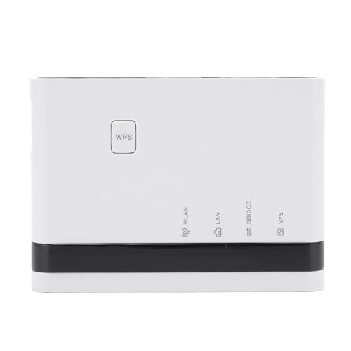 Serveur d'impression sans Fil, 10/100 Mbps LAN Bridge USB 2.0 Network Imprimante Server, Adaptateur...