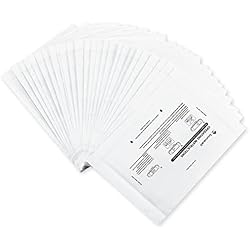Bonsaii Paper Shredder Lubricant Sheets, 24-Pack (8.4 x 5.9 inch/piece)