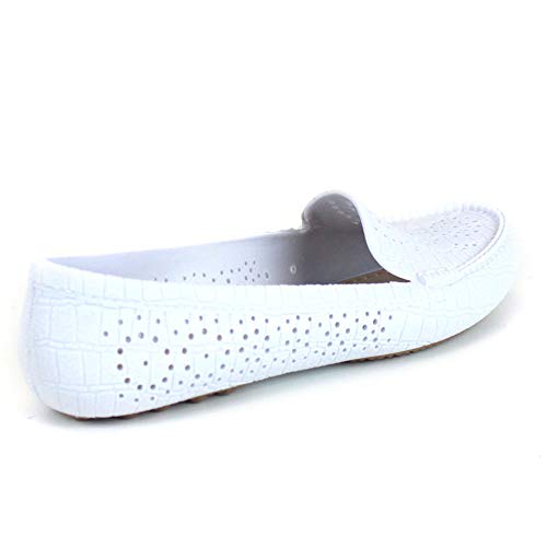 Mocassim EmporioNaka Pvc Candy Colors BRANCO 35