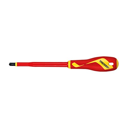 teng tools rob2 1000 volt insulated screwdriver Teng Tools Slotted/PH2 x 100mm 1000 Volt Insulated Plus/Minus Screwdriver