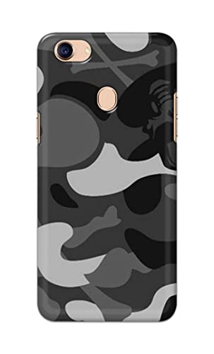 Image of Printed Hard Back Cover Case for Oppo F5 | Oppo F5 Youth | Oppo F5 Plus Back Cover (Army Pattern) -702