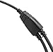 WODASEN General Aviation Headset Dual GA Plugs to Helicopter U174/U Adapter Twin PJ-068 PJ-055 Fixed-Wing Aircraft Headphones to TP-120 U-174 7.0 mm Civilian Plug Cable Pilot Extension Cord Converter