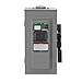 Square D by Schneider Electric VHU362RB VisiPact Heavy Duty Safety Switch with Viewing Window and Red (On) and Black (Off) Indicators, Unfused 3 Pole, 60A, 600VAC/600VDC, Type 3R