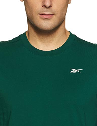 Image of Reebok Men's Solid Regular Fit T-Shirt