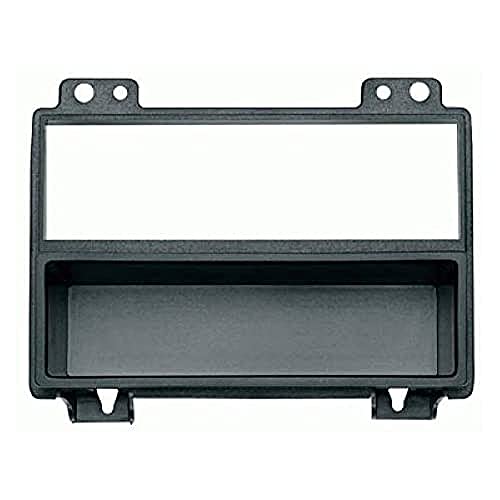Sound-way Kit Montage Autoradio, Cadre Façade 1 DIN avec Vide Poche Compatible avec Ford Fiesta, Fusion 1 DIN