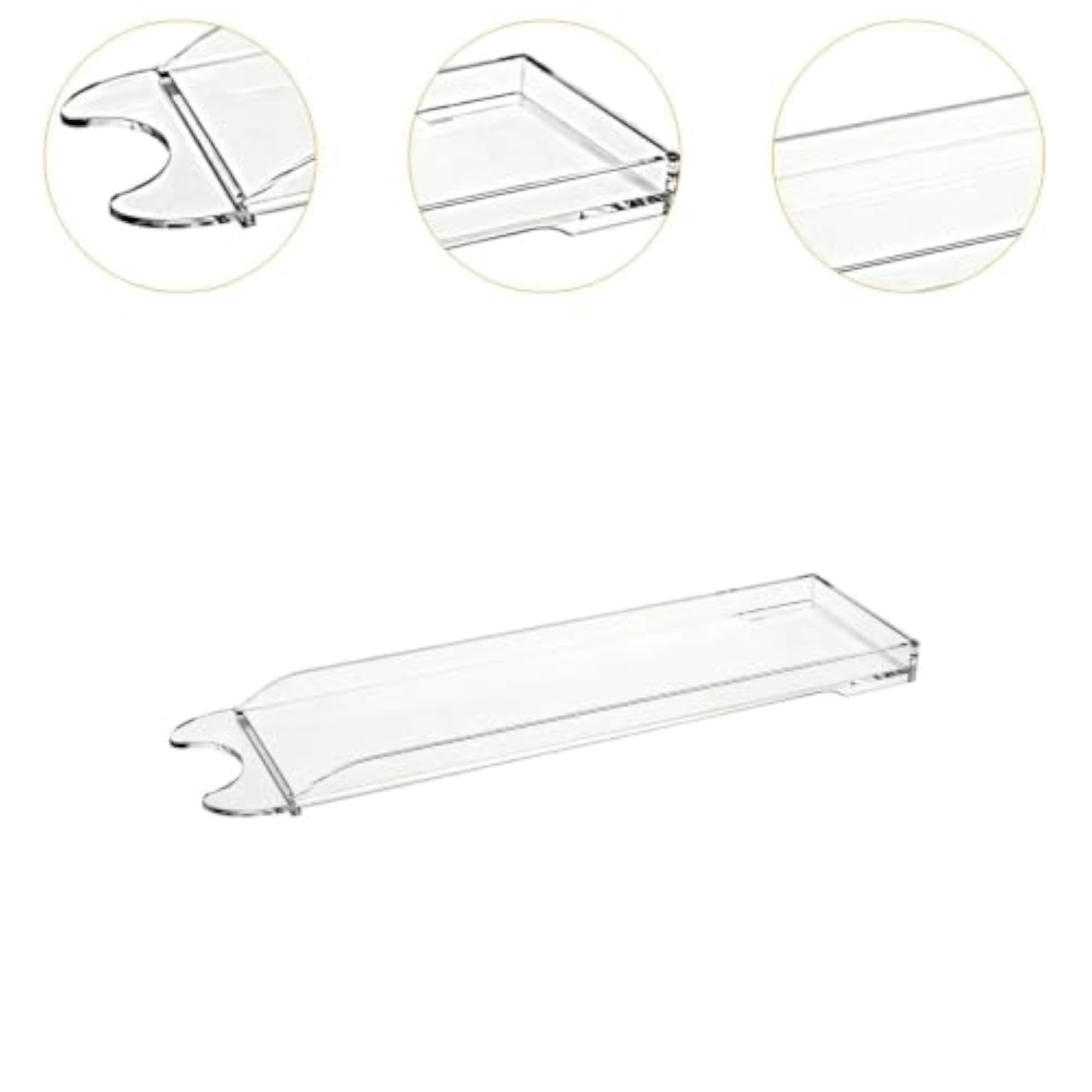 Toaster Tray Decoration, Clear Versatile Base Stand