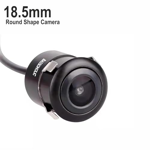 Image of BASSOHOLIC Full HD Car 160 Reverse Parking Camera | 160 Wide Angle Rear View Backup Camera | Waterproof & Night Vision | Universal Fit for All Cars