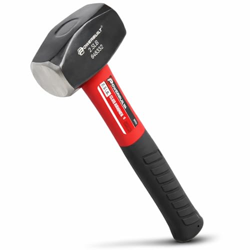 Powerbuilt 2.5 lb Club Hammer with Fiberglass Handle