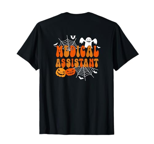 Asistente Médico Halloween MA CMA Asistente de enfermería Camiseta