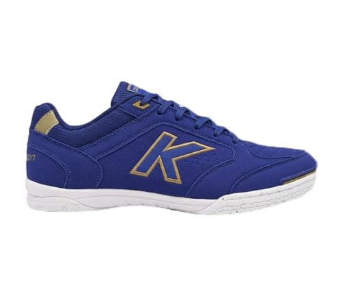 KELME Zapatillas De Fútbol Sala Precision Azul-Oro Talla 43