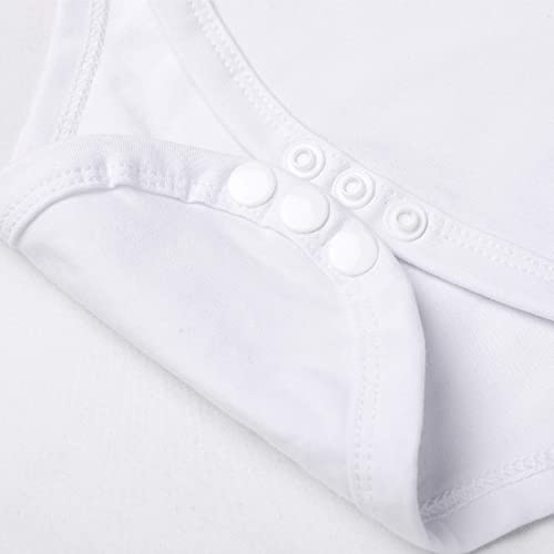 Zusnxaxe Newborn Baby Girls First Birthday Outfit Ruffles Sleeve Romper And Floral Skirt With Headband Holy Cow I'm One(Short Sleeve,12-18Months) #TOP5