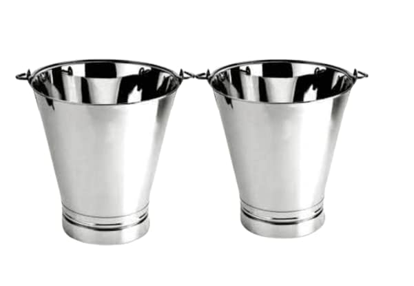 Zero to Infinity Store Stainless Steel Mini Bucket/Balti for Serving Daal, Vegetable, Pooja Uses 1L (Specially Made for Home, Restaurant, Bars and Catering Services) Set of 2 (B0DHDGBM69) Amazon Price History, Amazon Price Tracker