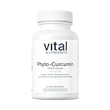 Vital Nutrients Phyto-Curcumin Plus Enzymes | Curcumin Supplements with Phytosome Extract | Support for Muscle, Bone, Liver, and Heart Health* | Gluten, Dairy, Soy Free | 60 Capsules