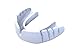 OPRO Rugby Protector Bucal para Adultos Snap-Fit Colocación instantánea - para Rugby, Hockey, Boxeo, Lacrosse, fútbol Americano, Baloncesto y más - Fabricado en Reino Unido (Blanco)