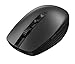 HP 710 Rechargeable Silent Mouse - for Computer or Laptop, Type USB-C Batteries - Multi-OS/Device Compatible - Bluetooth or 2.4 GHZ Dongle - 6 Programmable Buttons - Ambidextrous (6E6F2AA#ABL, Black)