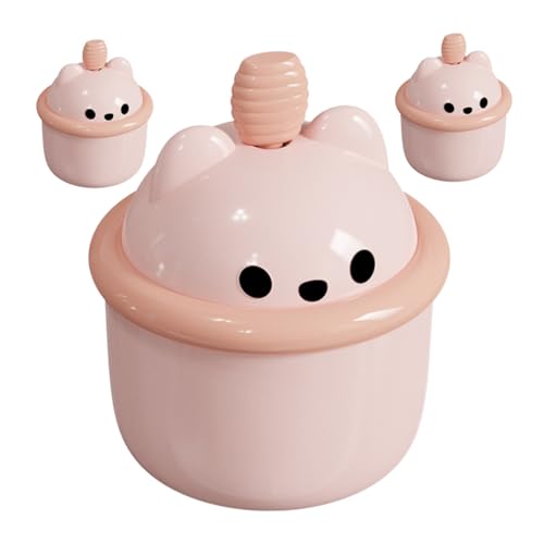 Lurrose 3個 洗顔料節約ポータブル泡立て器 軽量小型洗顔泡メーカー 家用携帯便利シンプル構造洗面?打泡器