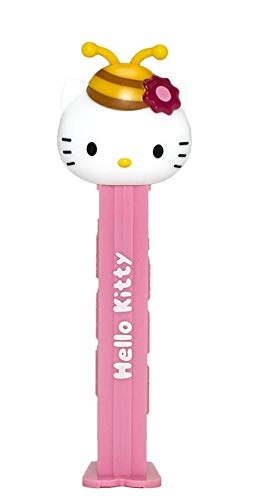 Hello Kitty Pez Dispenser - Bumblebee Hello Kitty Pez Candy Dispenser With 2 Extra Candy Refills | Hello Kitty Party Favors, Grab Bags