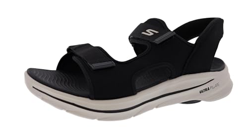 Sandalias deportivas Skechers Go Walk 8 con ajuste sin manos para caminar sin esfuerzo