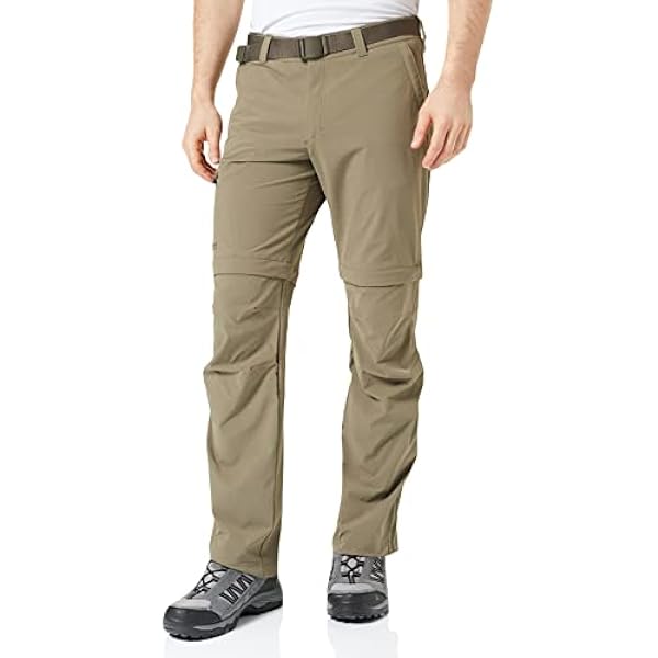 maier sports - Tajo 2, Pantaloni da Escursionismo Zipp-off Uomo