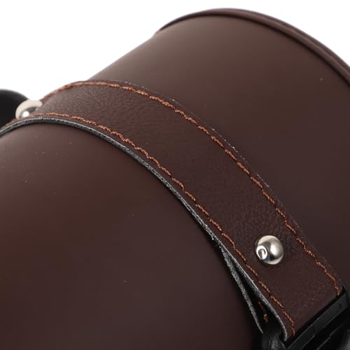 Bolsa para silla de motocicleta y organizador de herramientas Ipetboom marrón profundo para equipaje de deportes motorizados miniatura 6