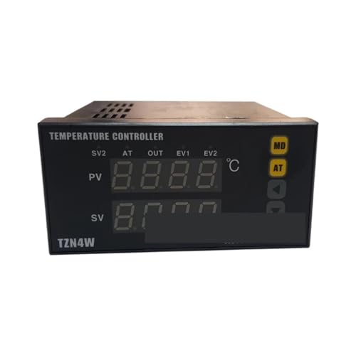 YUANFAHHH Controlador de Temperatura Termostato Inteligente Industrial TZN4W-14R 14S 14C 24R 24S 24C 240 V CA, Controlador de Temperatura(TZN4W-24S)