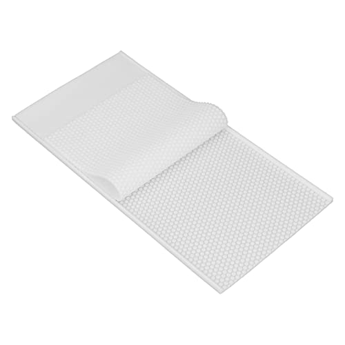 Beeswax Sheets, Silicone Beeswax Sheet Raised Pattern 2 Pieces 5.4mm Sturdy for Candle Making