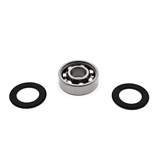 image for Wellgo 608-2RS Ball Bearings Skateboard Bearings Double Rubber Sealed 