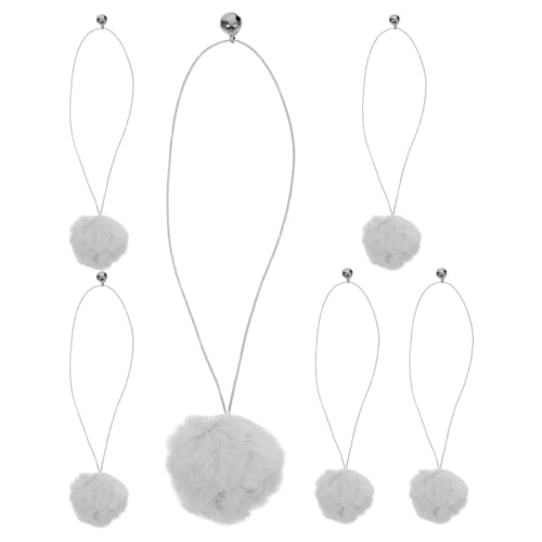Pelota de felpa para gatos en rascadores ideal para el salón de casa 2