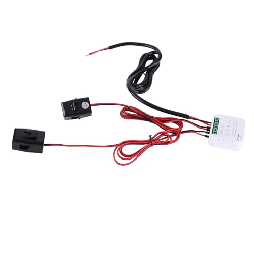 Image of Single Phrase Energy Meter with Clamp Electricity Power Consumption Monitor, Monitoring and Measurement, Remote Control
