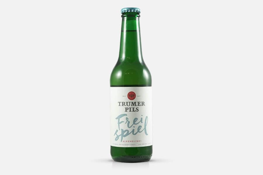 Trumer Freispiel - Alkoholfreies Pils Bier Paket - 12 x 0,33l aus Österreich Salzburg - Vielfach International Ausgezeichnet