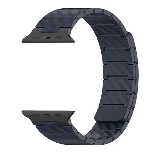 Bracelet magnétique en fibre de carbone pour Apple Watch pour le quotidien et le sport