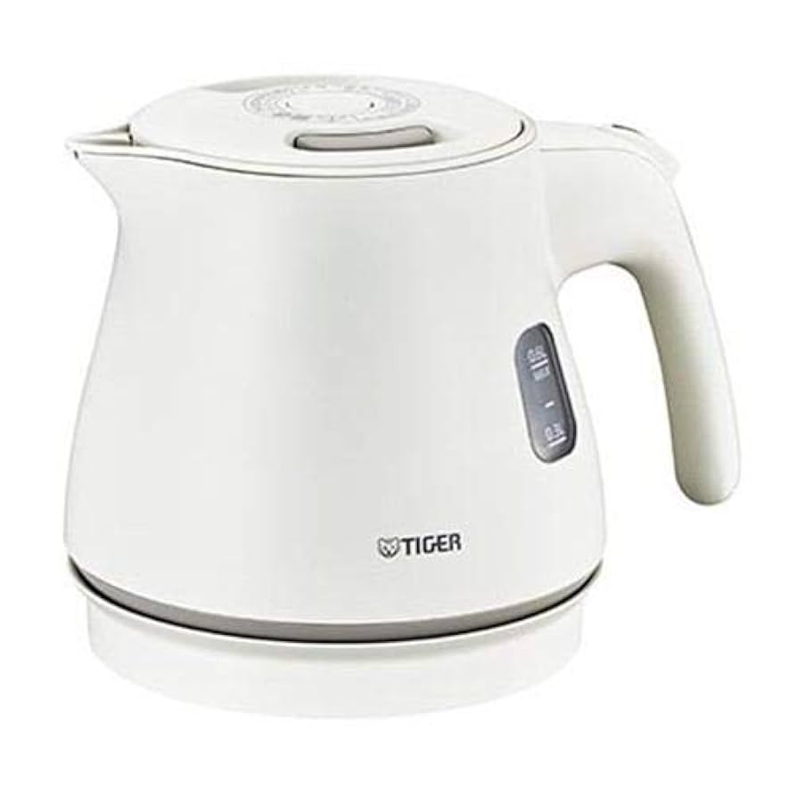 Amazon | タイガー魔法瓶 電気ケトル 0.6l マットホワイト PCM