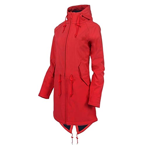 Gabardina impermeable mujer de secado rápido, cortavientos transpirable y de corte ajustado 6