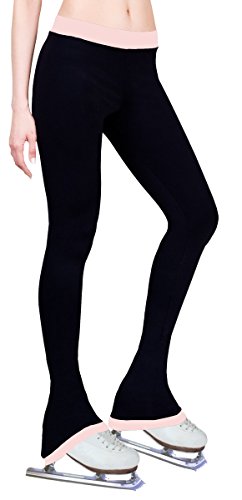 NY2 SPORTSWEAR Figure Skating Polartec Polar Fleece Pants PF200Light Pink (Light Pink, Adult Extra Small)