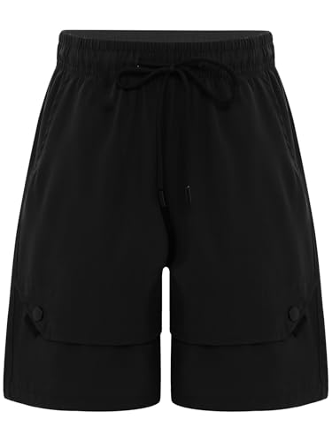 Kids Boys Quick-Dry Mesh Athletic Shorts Elastic Waist for Summer Sports & Outdoor Activities3