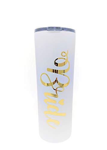 Free Shipping 🛒 Bride- 20 oz Stainless Steel Skinny Tumbler - Bridal Party - Bachlorette - Girl's Trip - Engagement Party-Bridal Shower-Anniversary (White/Gold) Get Popular Offer Bride- 20 oz Stainless Steel Skinny Tumbler - Bridal Party - Bachlorette - Girl's Trip - Engagement Party-Bridal Shower-Anniversary (White/Gold)