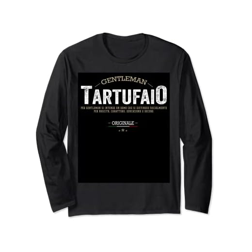 Tartufaio gentleman regalo per Tartufaio Maglia a Manica