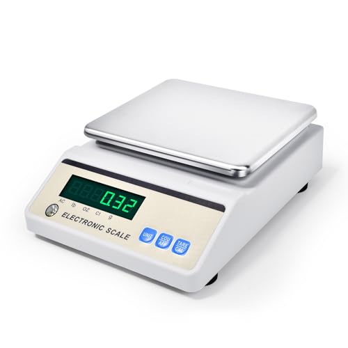 Image of Lichen Lab Analytical Balance 5000g x 0.01g with LED Display, High Precision Lab Scale with g /ct /oz /lb Units-Laboratory Scientific Scale for Kitchen, Lab, Pharmacy, Jewelry
