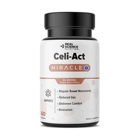 Real Science Nutrition Celi-Act Miracle is a Natural Supplement to Support Celiac Discomfort and Digestive Health Cover