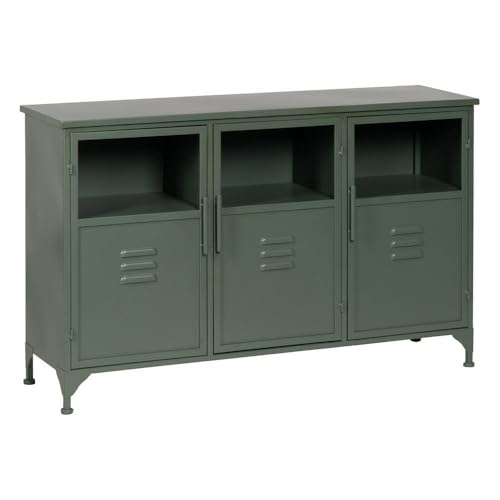 Aparador Menta Cristal Hierro 120 x 35 x 76 cm - Marca: BigBuy Home - EAN: 8445146113627