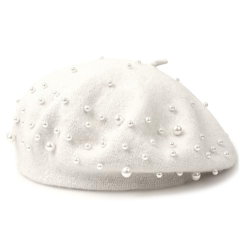 Béret rétro perles pour femme la solution élégante pour rester au chaud tout l'hiver