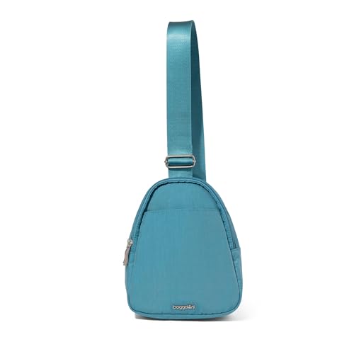 Image of Baggallini Double Zip Mini Sling