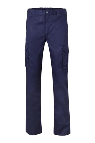 VELILLA 103001; Pantalón Multibolsillos; Color Azul Marino; Talla 42