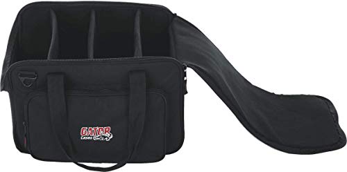 Gator Cases Tote Bag To Hold Up To (4) Led Par Style Lighting Fixtures With Adjustable Dividers; 22" X 15" X 12" Interior (G-Lightbag-2212) #TOP6