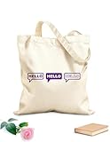 Sécurité : Ce sac cabas en toile polyester-coton est doté de poignées et de coutures renforcées, testées pour supporter jusqu'à 10 kg d'objets. Vous pouvez y ranger vos affaires en toute confiance, sans craindre que le sac ne se déchire ou que son contenu ne s'échappe.