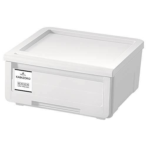 天馬 フラップ収納 カバゾコ 多目的用 45 ホワイト 幅45ｘ奥行40ｘ高さ22cm