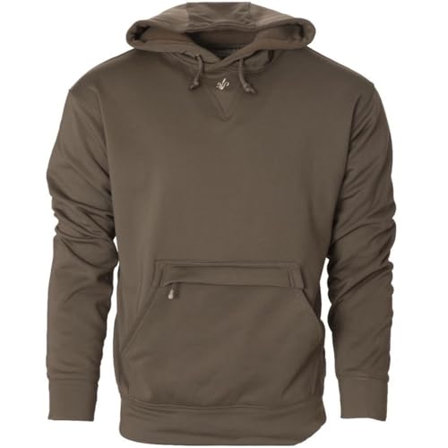 Avery Men's Logo Hoodie | Heavy-Duty Cotton Hunting Hooded Sweatshirt with Zippered Pouch, Handwarmer Pocket & Logo Detail