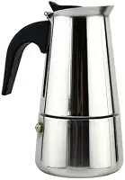 Cafeteira Italiana Inox 9 Xícaras (450ml) – Design Moderno, Café Espresso Tradicional