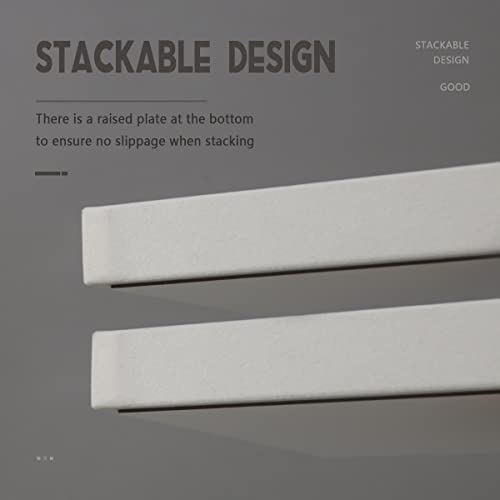 Pengup 5 Pcs/Set Stackable Jewelry Organizer Trays,Rings Necklaces Earrings Bracelets Display Storagetrays Holder With Glass Lid (Beige) #TOP3